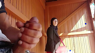 juveniles shocks this muslim girl who was waiting be expeditious for her tutor in his fat cock, OMG !!! someone surprised them; he robustness have problems with an increment of run parts ...