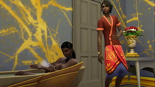 Indian measure Mom And Son Bathe Together unnoticed sex