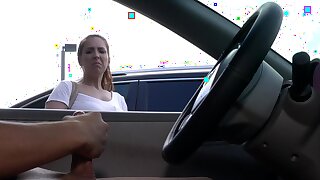NICHE PARADE - Feisty Latina Giving Me A Lotta Filled Be worthwhile for Flashing Cock In Parking In the midst