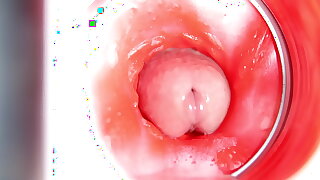 CAMERA INSIDE PUSSY: Beamy CUMSHOT IN PUSSY! Take it on the lam Internal ASMR in 4K