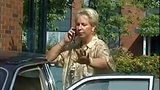 Mature suck in the Motor car and fuck in the Office